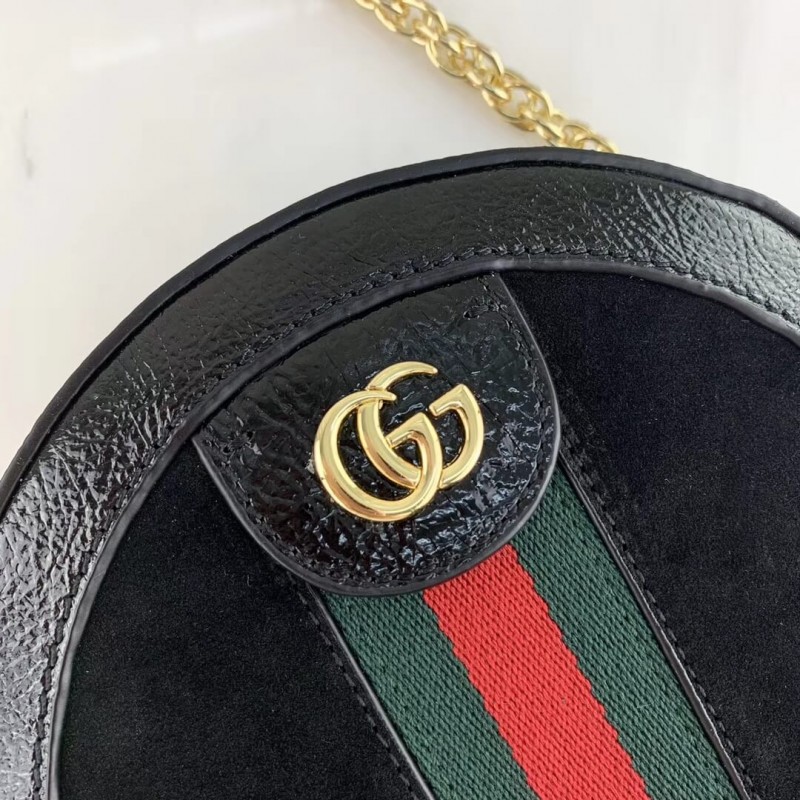 Replica Gucci Suede Ophidia Mini Round Shoulder Bag 5506181:1High-quality replica