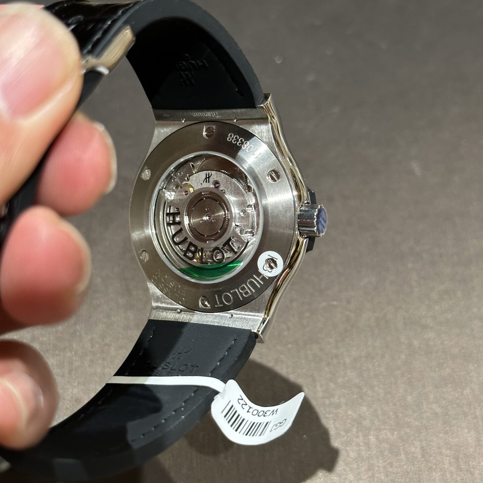 Hublot Replica Watch With Full Diamond Moissanite Diamonds Black Dial Men s 42mm - Top club