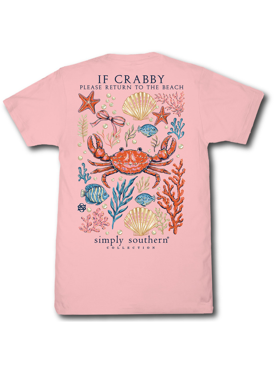 YTH-SS-CRABBY-TEAROSE - Simply Southern Outlet