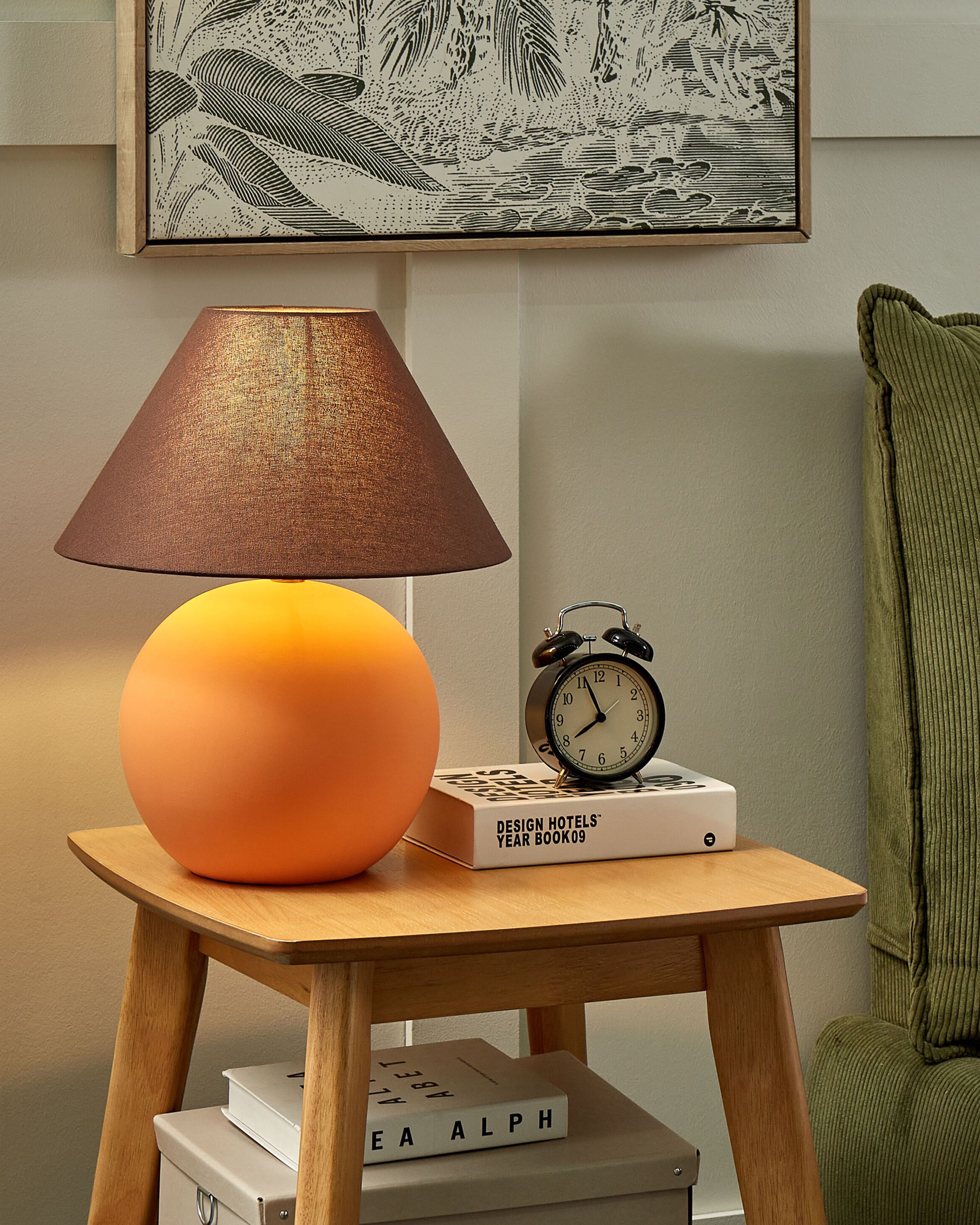 Table Lamp LIMIA Ceramic Orange
