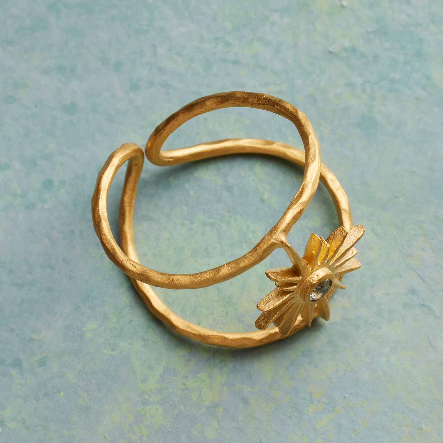 Topaz Sunburst Ring - Sundance Clothing