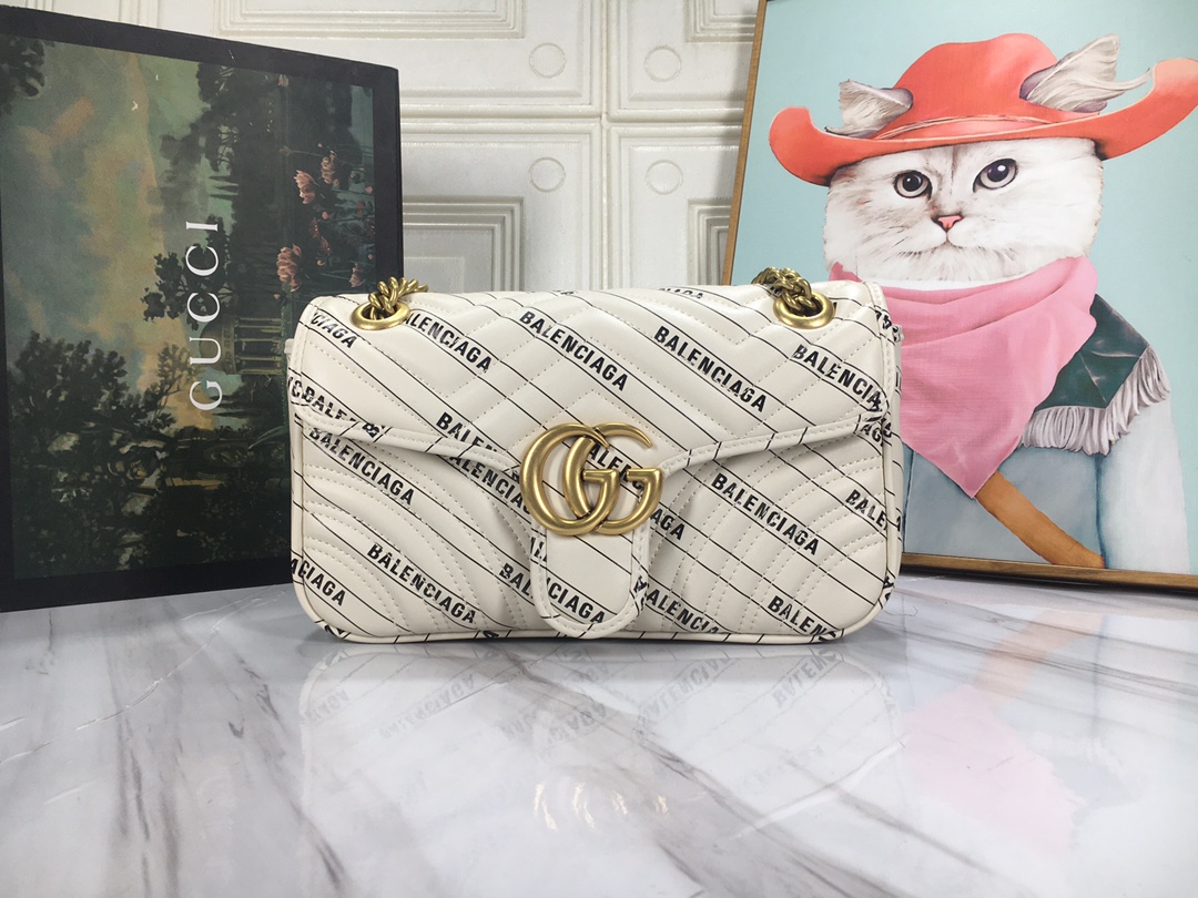 Replica Gucci The Hacker Project Small Double G Marmont Bag1:1High-quality replica