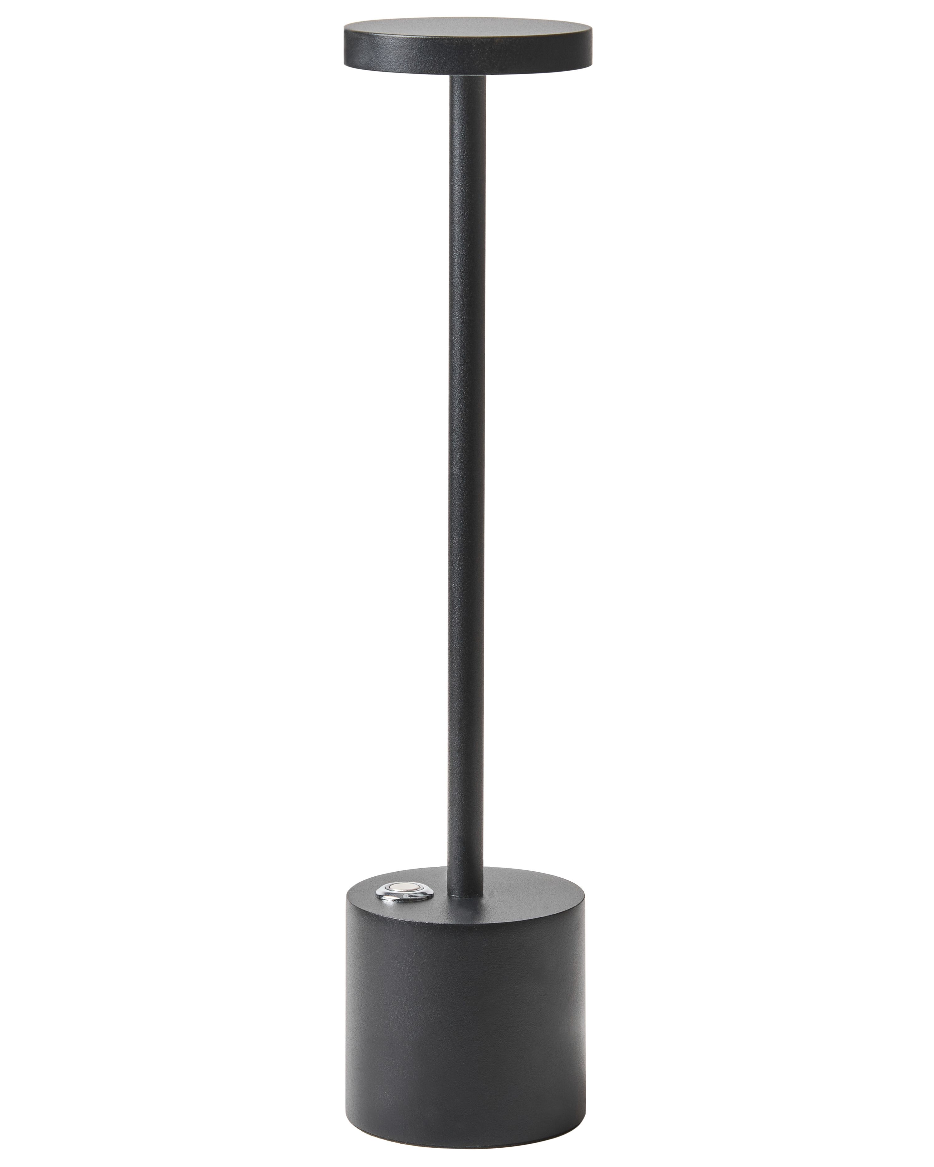 Wireless LED Table Lamp LIZANDRO with Dimmer Metal Black