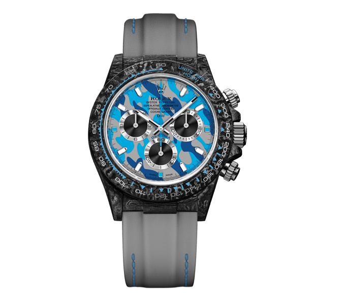 ROLEX Diw Daytona military blue 40mm oyster black(1:1 replica) - Top club