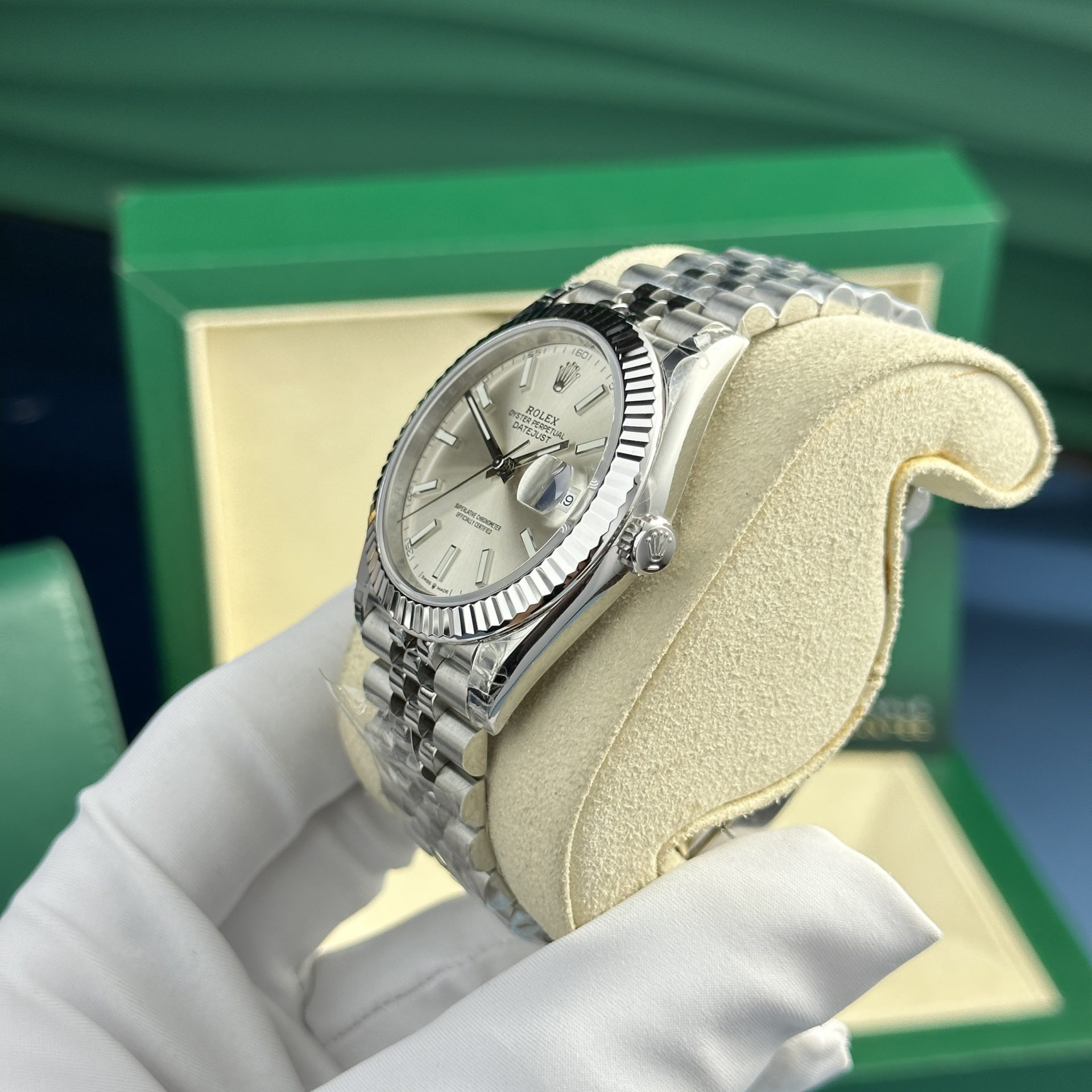 Rolex Replica Watches DateJust 126334 Silver Dial VS Factory 41mm - Top club