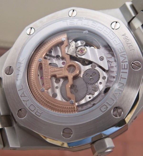 Replica Audemars Piguet JF Royal Oak 41mm 26574 SS Black Textured Dial A5134 - Top club