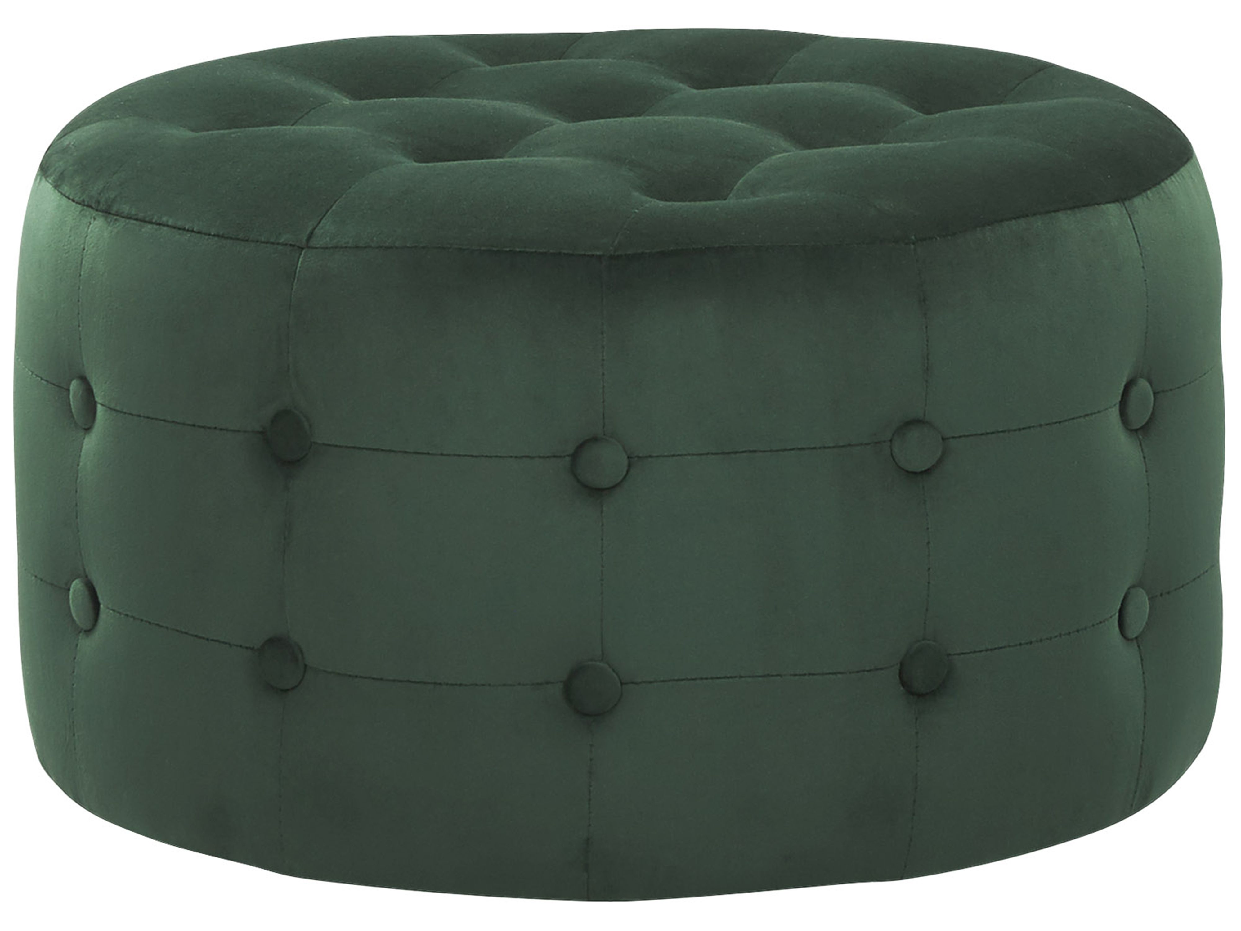 Pouffe TAMPA Velvet Dark Green