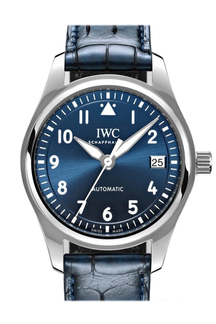 IWC Pilots Blue Dial Automatic 36mm Watch IW324008(1:1 replica) - Top club