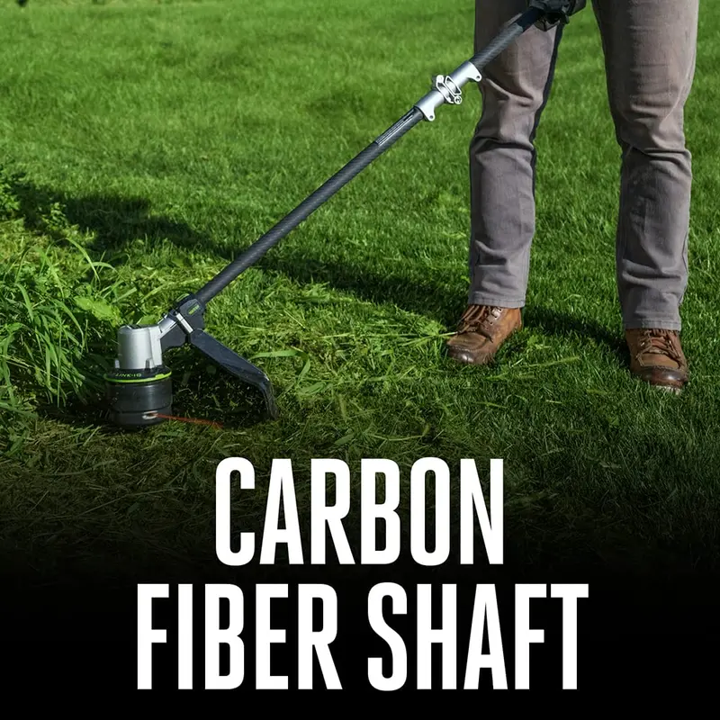 EGO Power+ 16in 56V Telescopic String Trimmer With Carbon Fiber Shaft And Brushless Motor - Image 5 EGO Power+ 16in 56V Telescopic String Trimmer With Carbon Fiber Shaft And Brushless Motor - Image 5