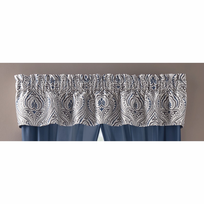 Milo Jacquard Window Treatments - MIDNIGHT VELVET CATALOG