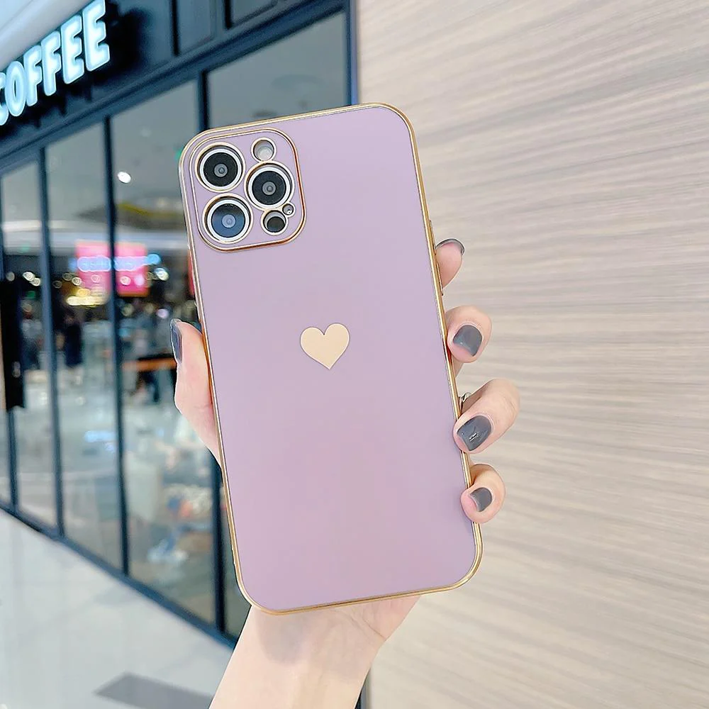 Love Heart Full Cover iPhone Case - Wholesale & Influencer