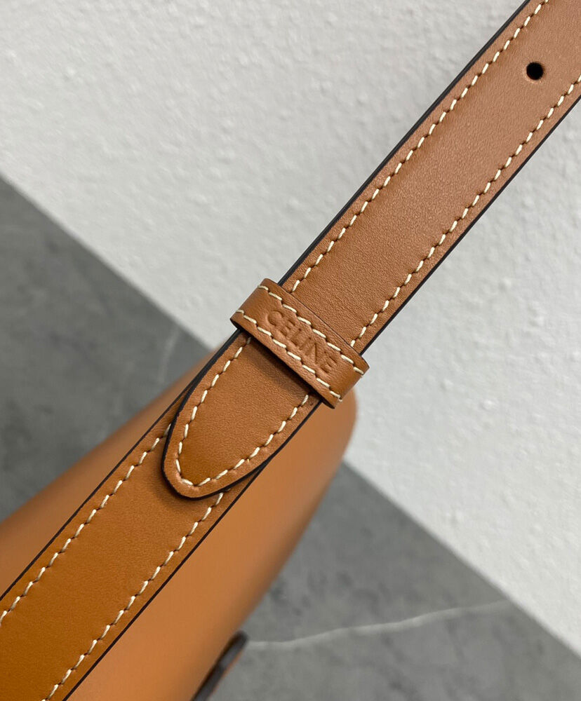 Celine Classique Cuir Triomphe Bag In Natural Calfskin Coffee1:1High-quality replica