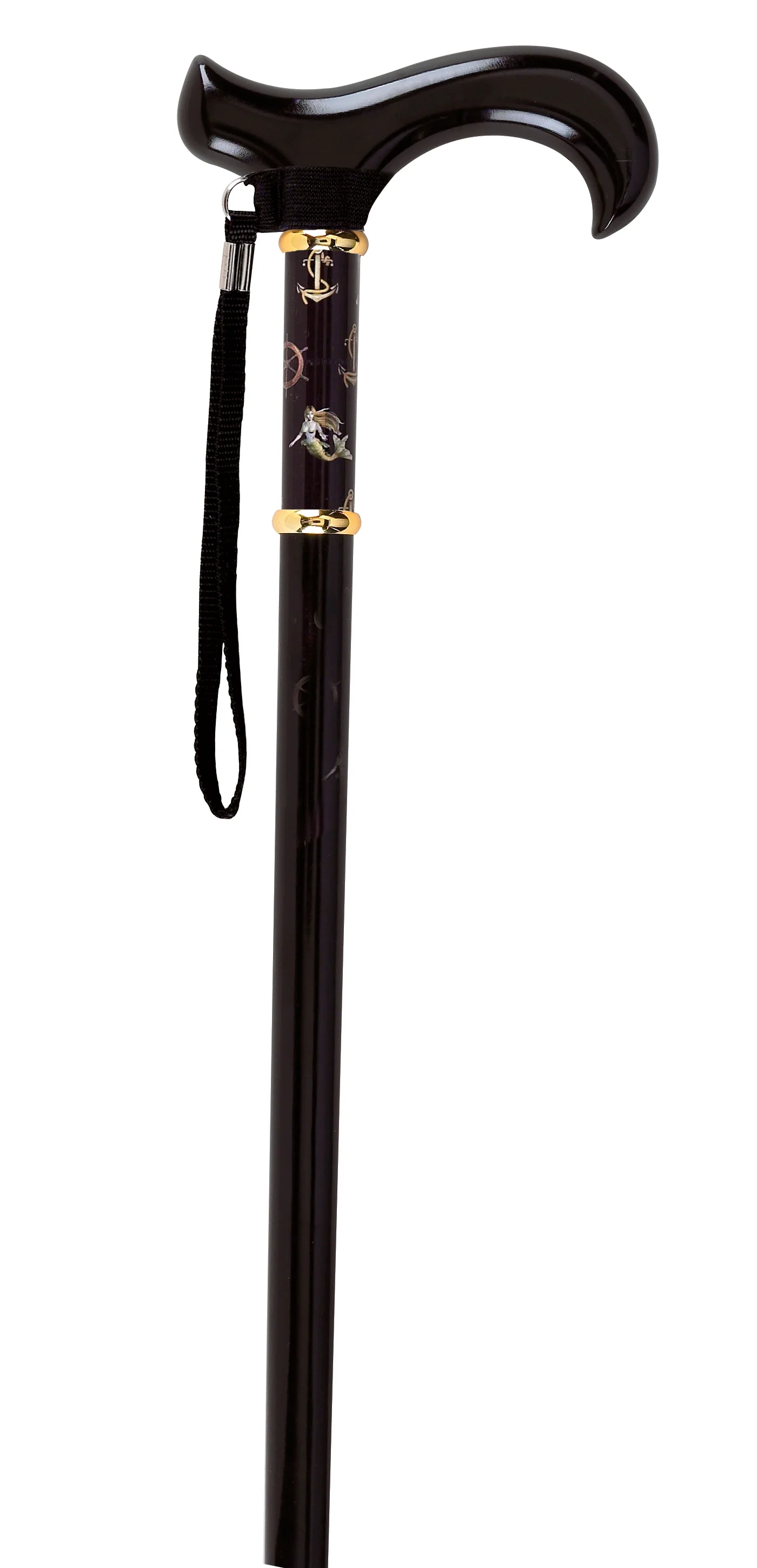 Nautical Wood Insert Canes Wooden Derby - Abilene Artificial Limb