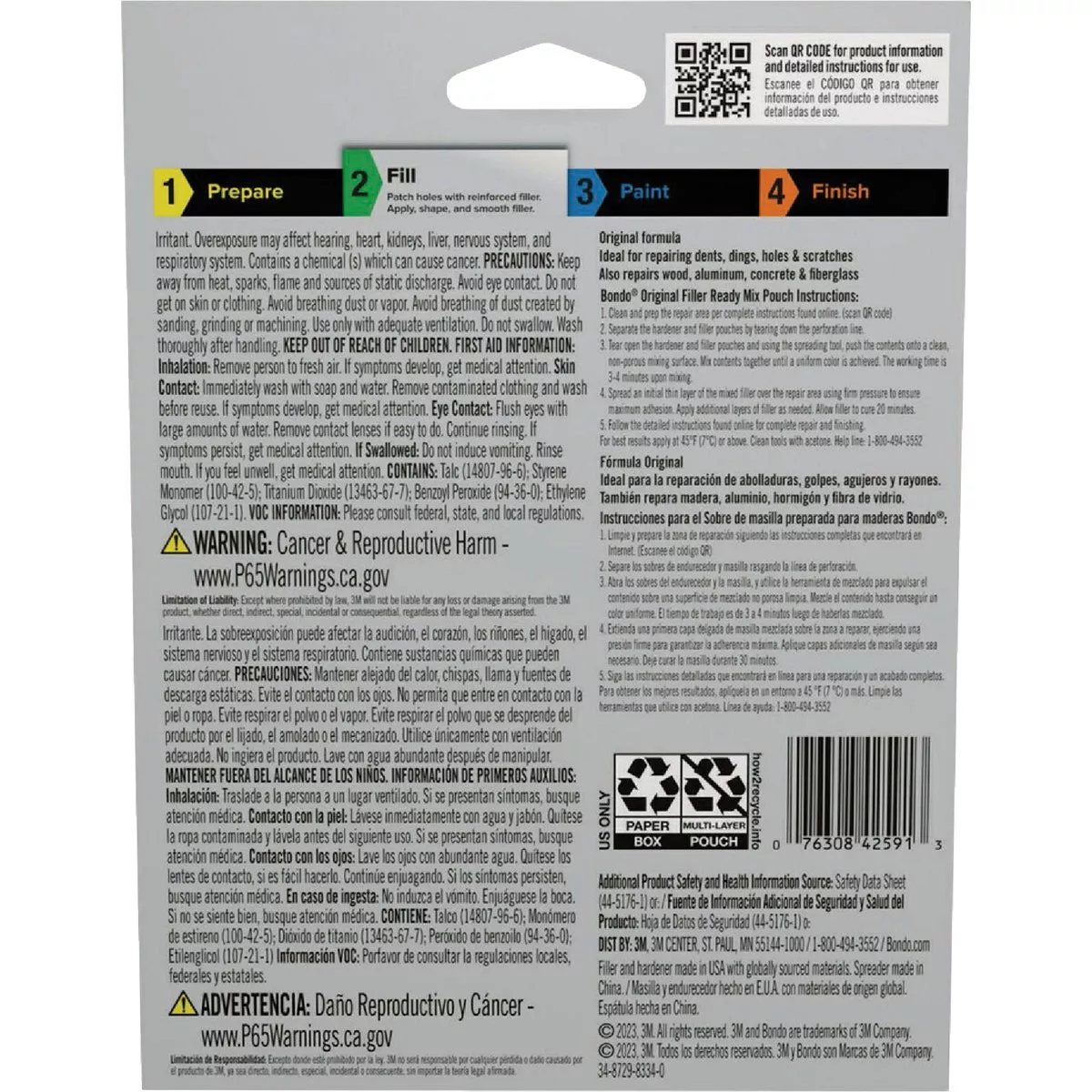 Bondo 2 Oz. Ready Mix Original Filler