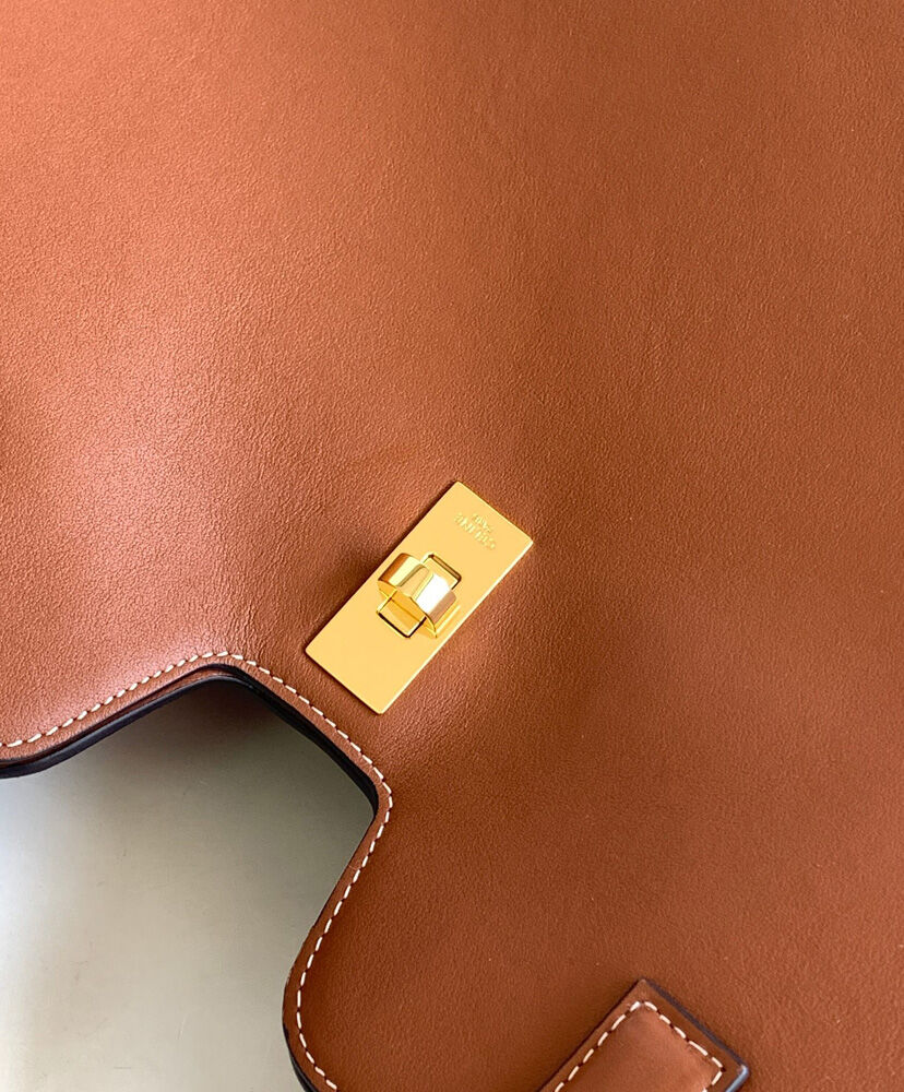 Celine Cabas 16 In Smooth Calfskin Coffee1:1High-quality replica