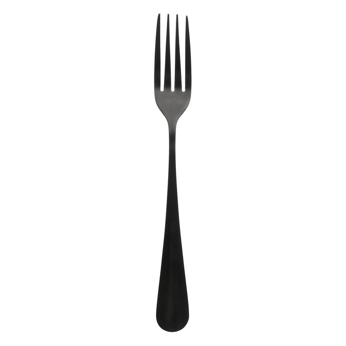 Set of 4 "Shadow" Forks Black