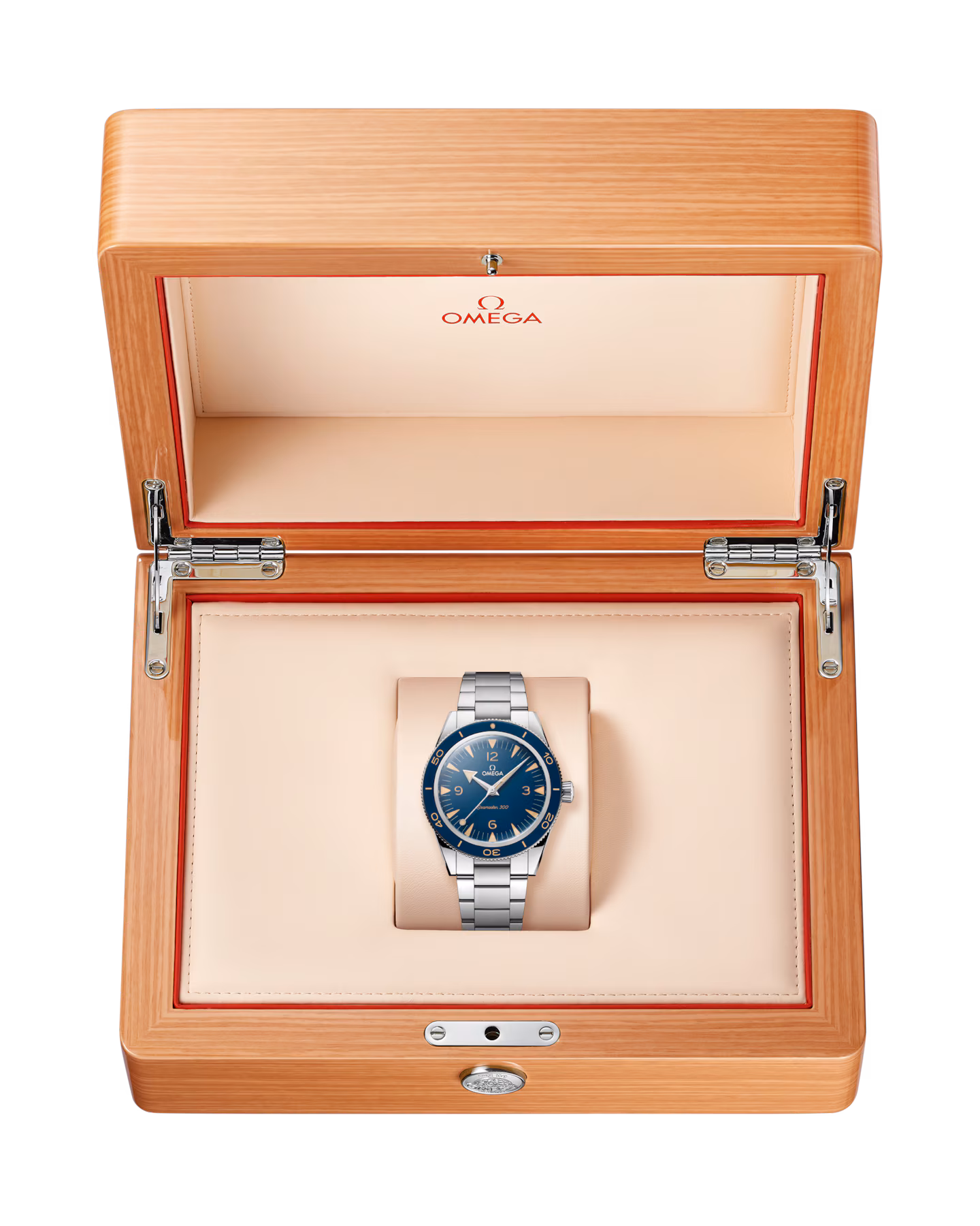 Seamaster 300 Co-Axial Master Chronometer 41mm Blue Dial On Bracelet(1:1 replica) - Elite Watch Atelier