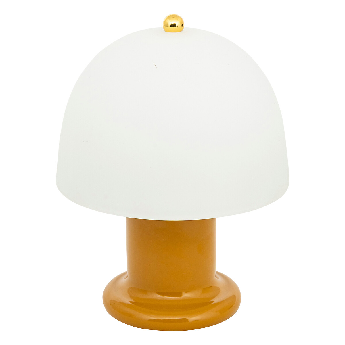 LED table lamp "Rick" Yellow, H.21 cm