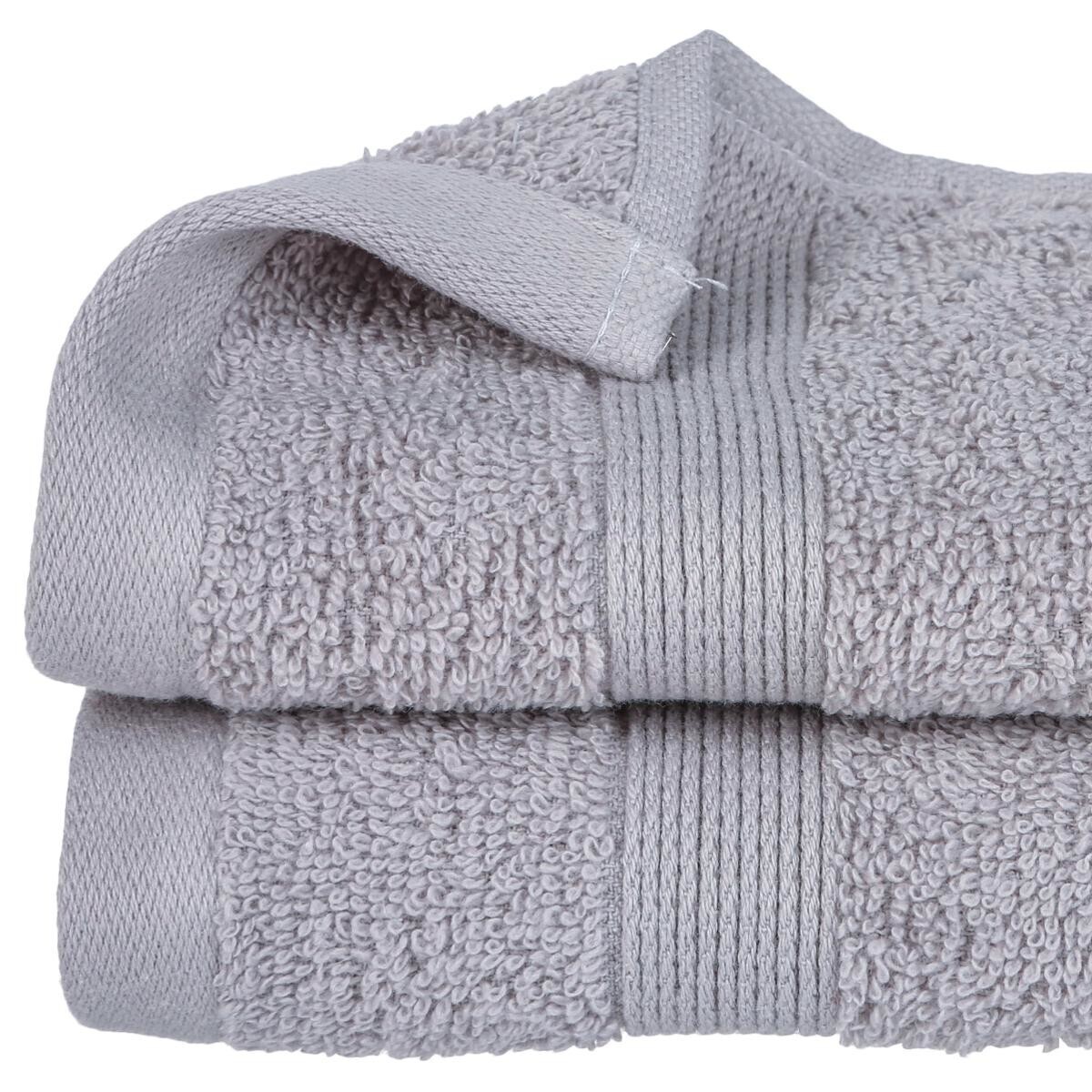 Guest towel "Essential", cotton Taupe grey, 30x50 cm, 400 g/m&sup2;