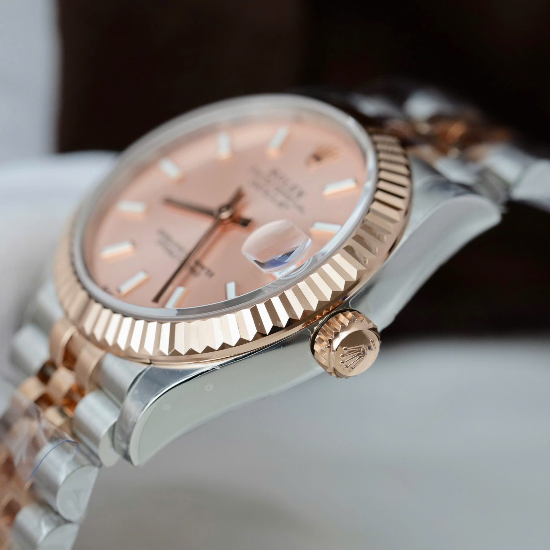 Rolex DateJust Imitation Luxury Watches Pink Dial Jubilee Strap THB Factory 31mm - Top club