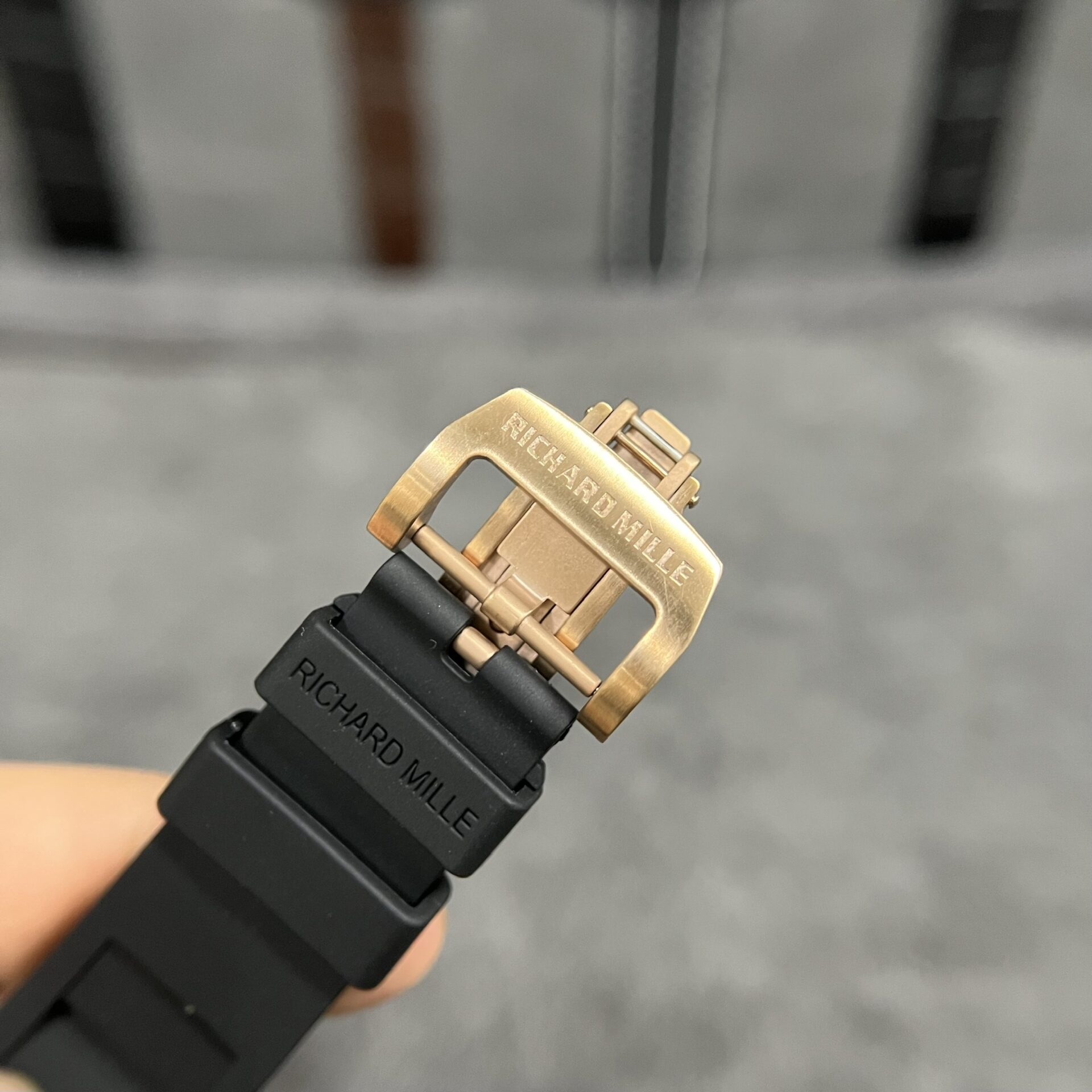Richard Mille Replica Watch RM57-02 Falcon With Diamonds Bezel Rose Gold Case 42mm - Top club