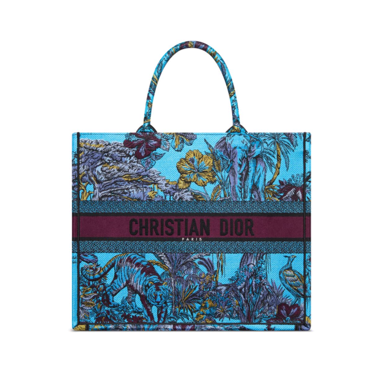 Christian Dior Large Dior Book Tote Celestial Blue Multicolor For Women M1286ZEUP_M259- 42 Cm/ 16.5 Inches1:1High-quality replica