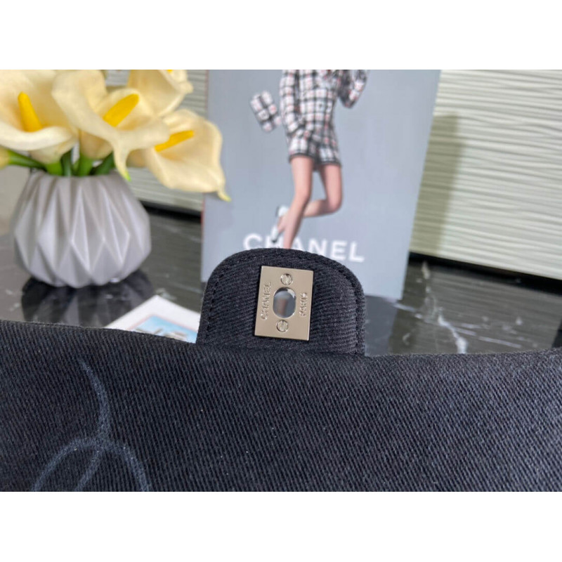 Replica Chanel Denim Classic Flap Medium Bag As20711:1High-quality replica