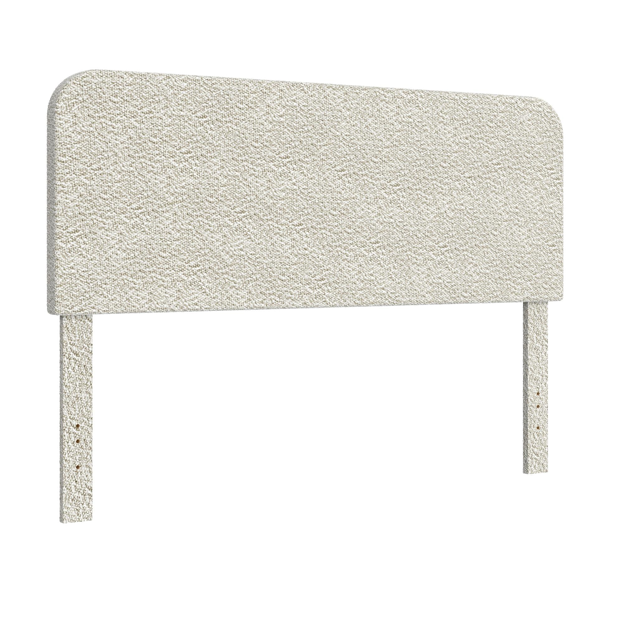 Better Homes & Gardens Juliet Full/Queen Boucle Headboard, Ivory