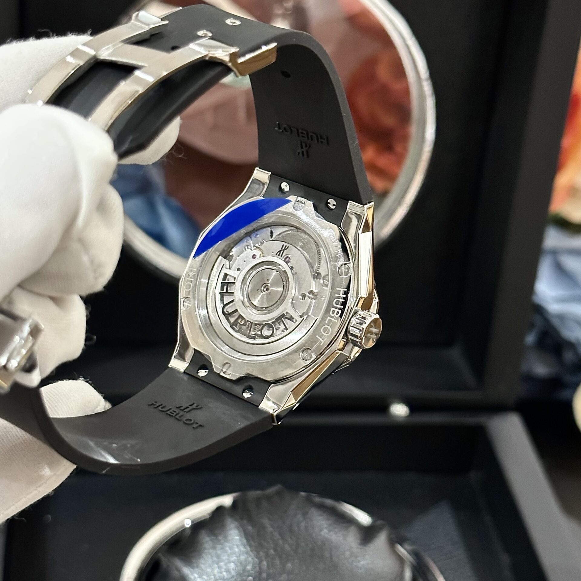 Hublot Orlinski Black With Moissanite Diamond Replica 1:1 Watch 40mm - Top club