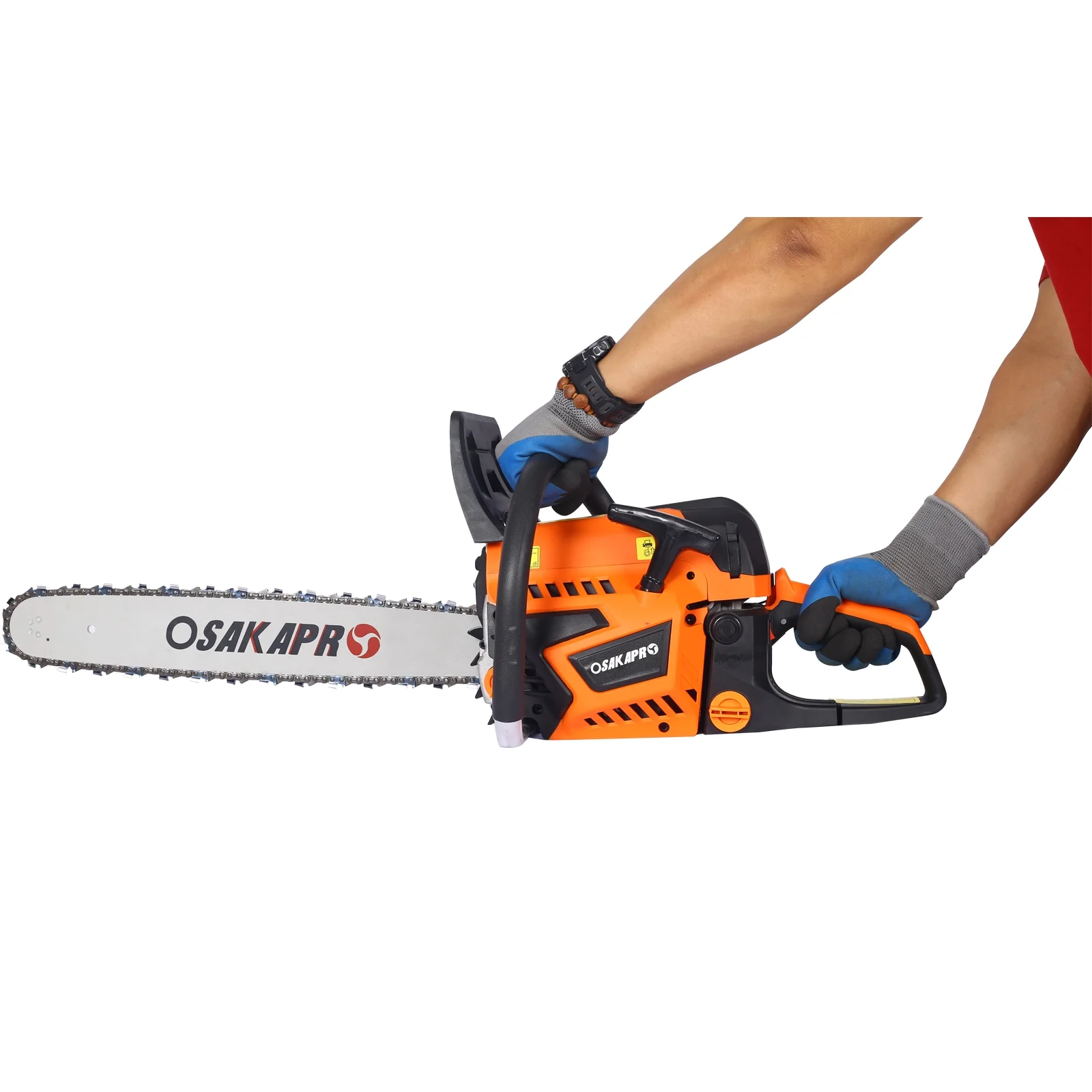 58cc 2-Cycle Gas Powered Chainsaw, 22inch Gasoline Chain Saw for Trees Wood Cutting, EPA Compliant
