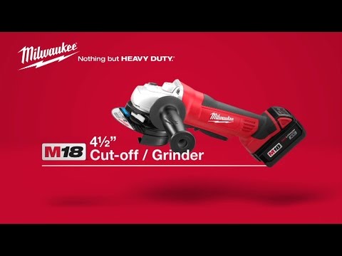 Milwaukee M18 Brushless 4-1/2 In. - 5 In. Cordless Grinder with Paddle Switch (Tool Only)