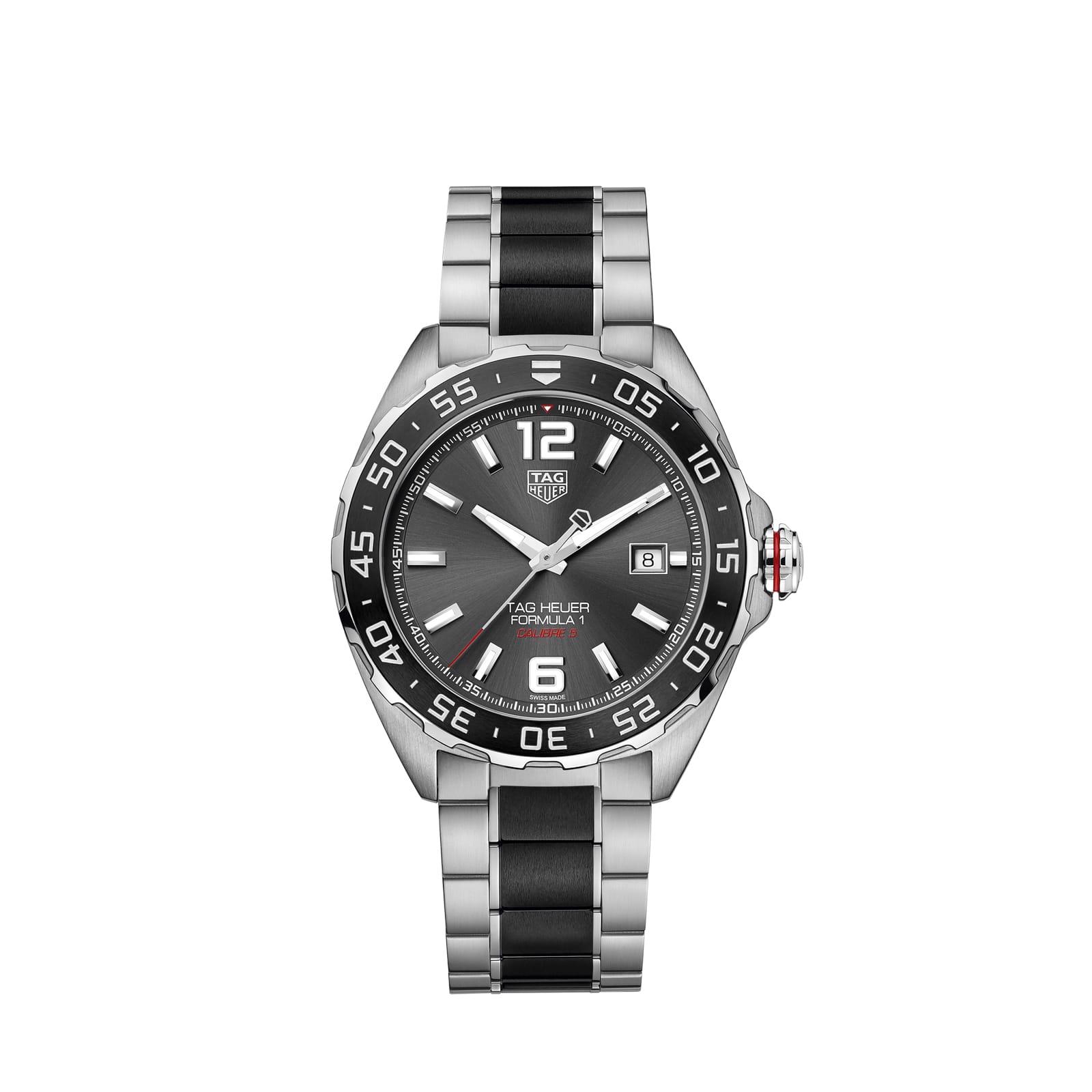 TAG Heuer Replica Watch Formula 1 Date Automatic 43 mm Steel & Ceramic(1:1 replica) - Top club