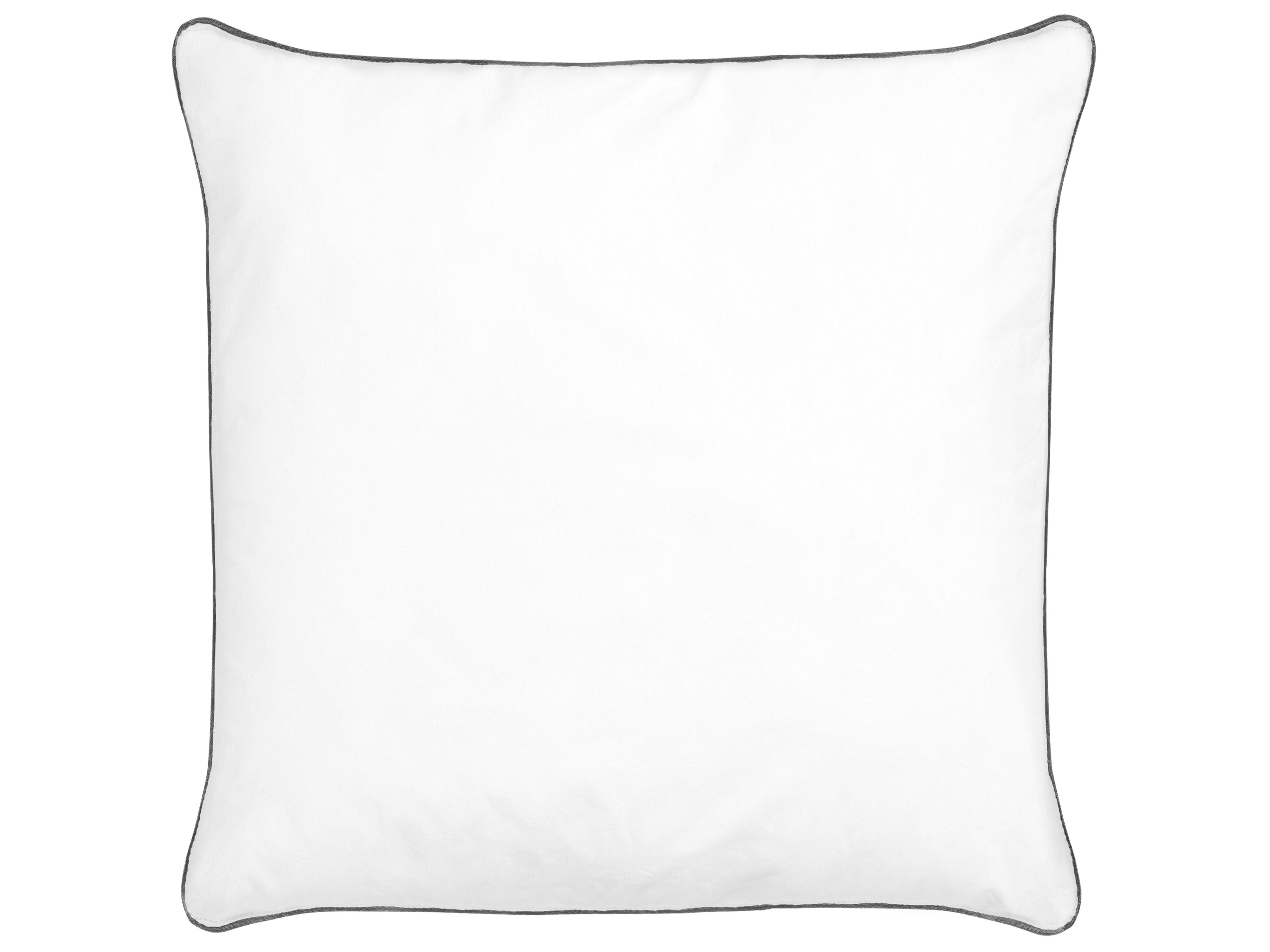 Bed Pillow PELISTER Low Microfibre 80 x 80 cm White