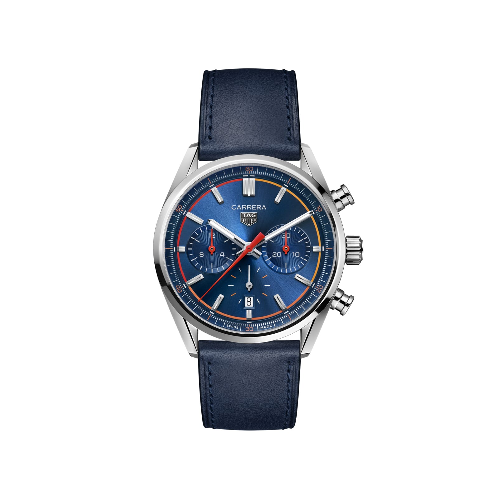 TAG Heuer Replica Watch Carrera Chronograph Automatic 42 mm Steel(1:1 replica) - Top club
