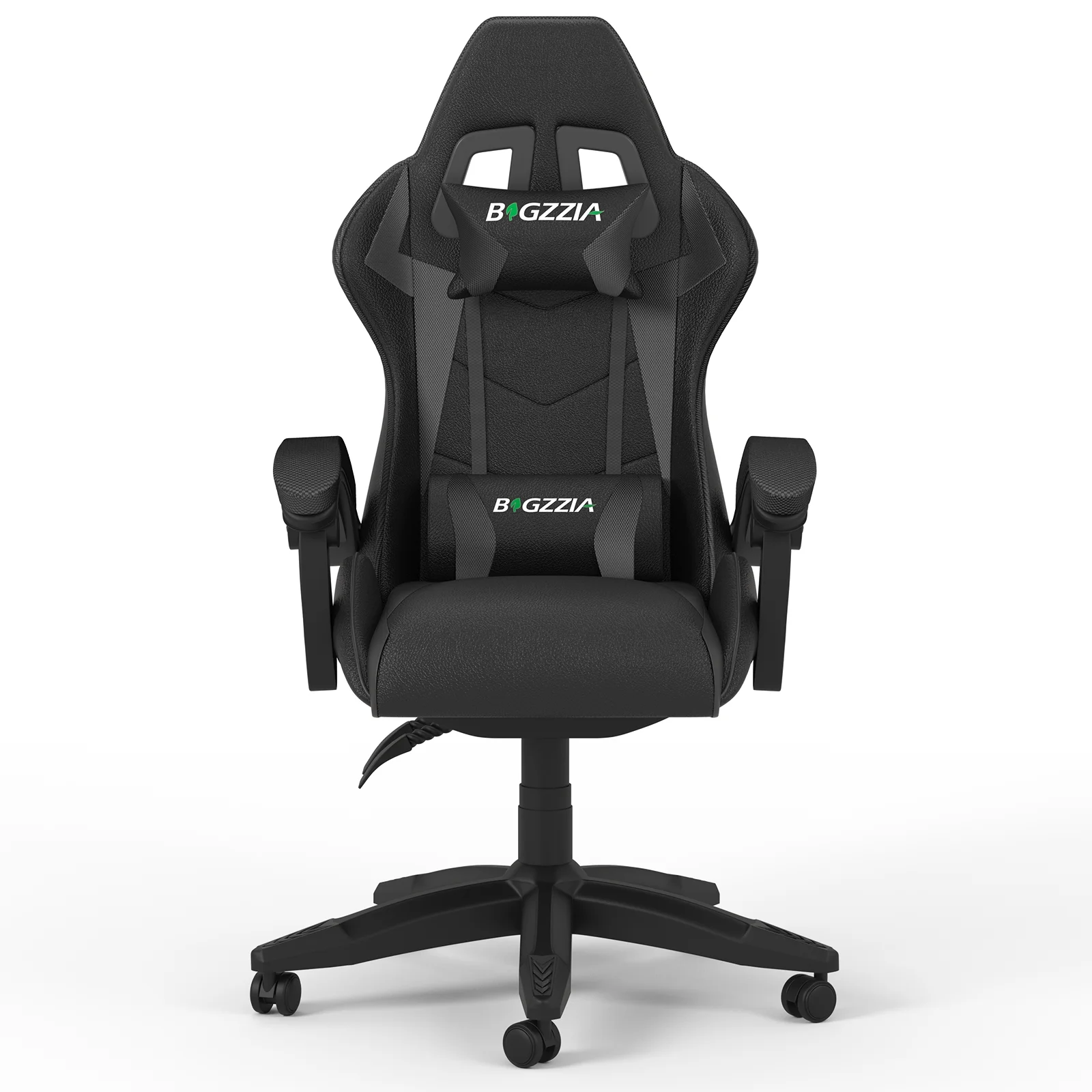 Bigzzia Gaming Chair with Footrest, Gaming Chair for Adult with Headrest and Lumbar Support,Red - Image 54