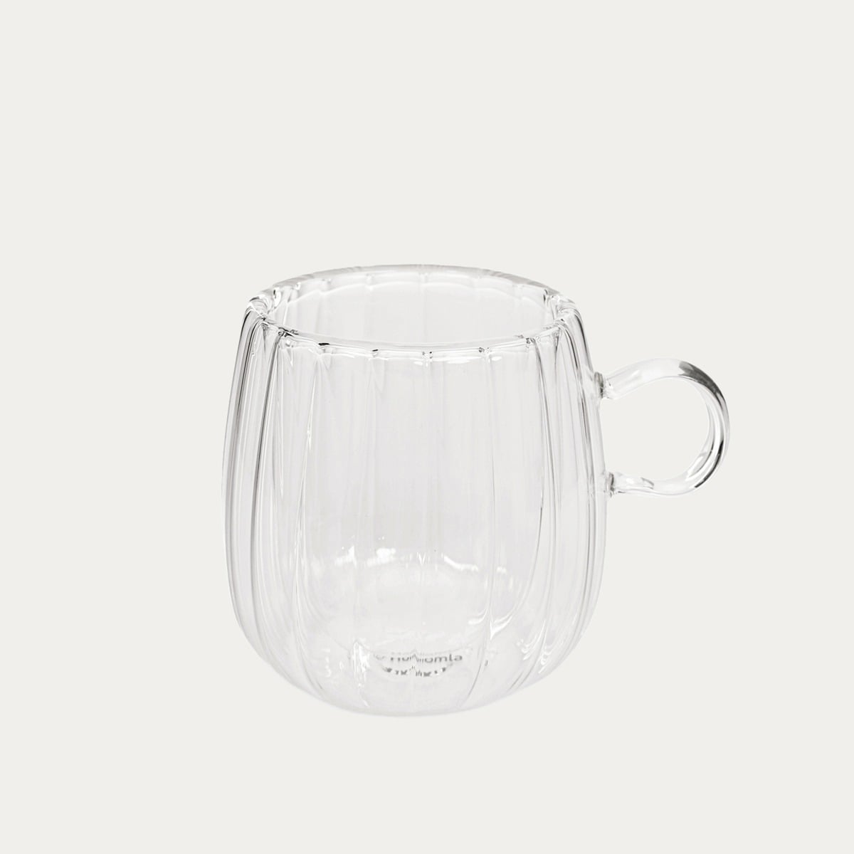 Zestaw szklanek CEMBRA GROOVE z podwójną ścianką i uchem 2 szt. 250ml