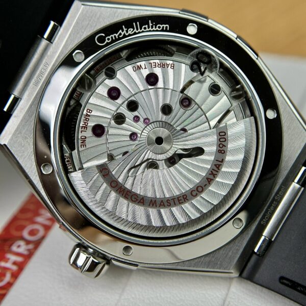 Omega Replica Watch Constellation White Dial Leather Strap 41mm - Top club