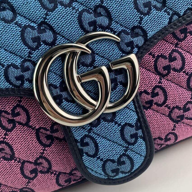 Replica Gucci Gg Marmont Multicolour Small Shoulder Bag 4434971:1High-quality replica
