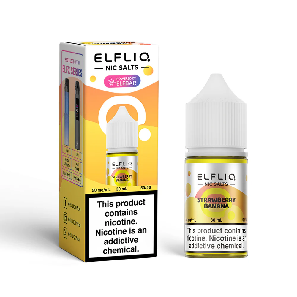 ELFLIQ e-liquidy z solą nikotynową 30 ml