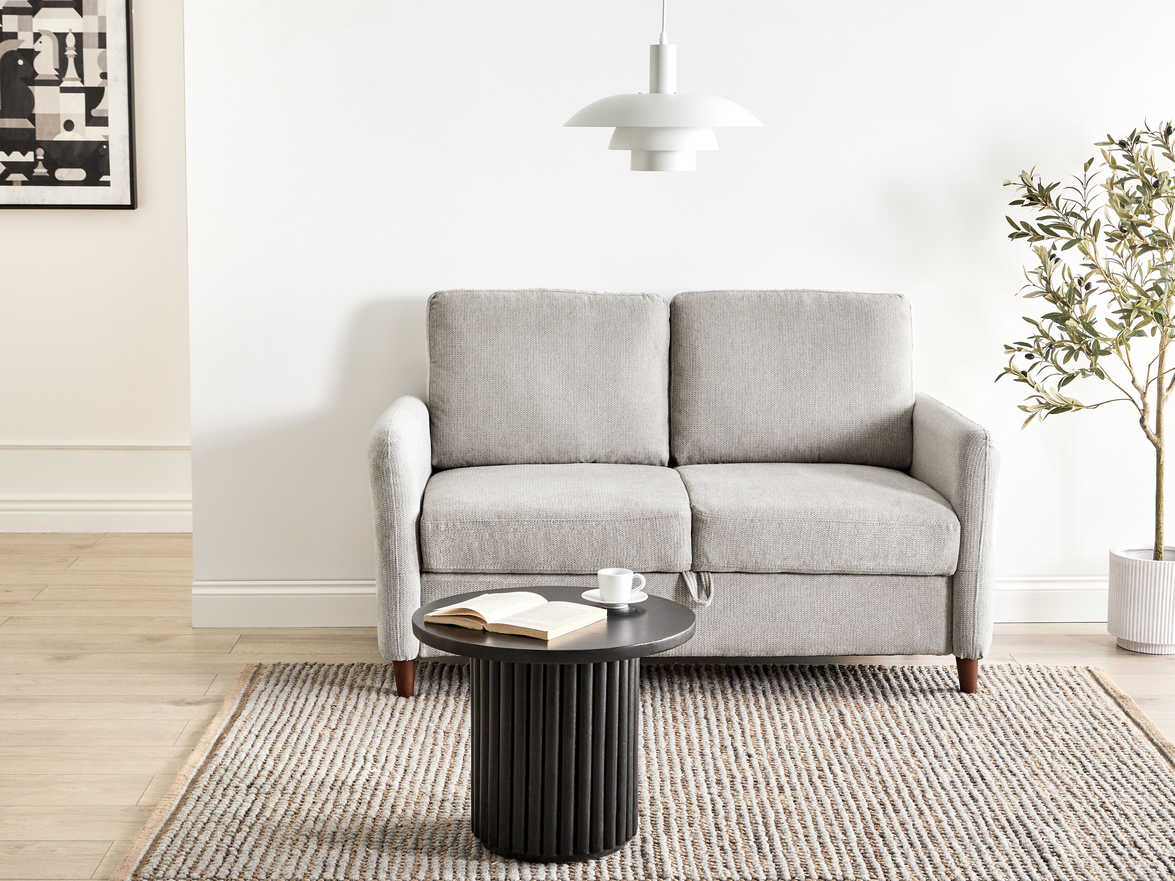 Sofa 2 Seater MARE Fabric Grey
