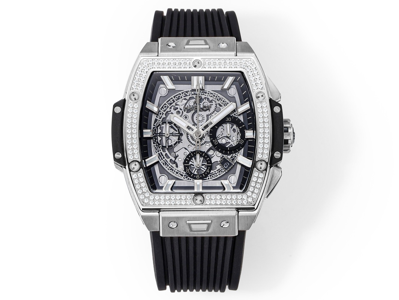Hublot Spirit of Big Bang Textured Rubber Strap(1:1 replica) - Elite Watch Atelier