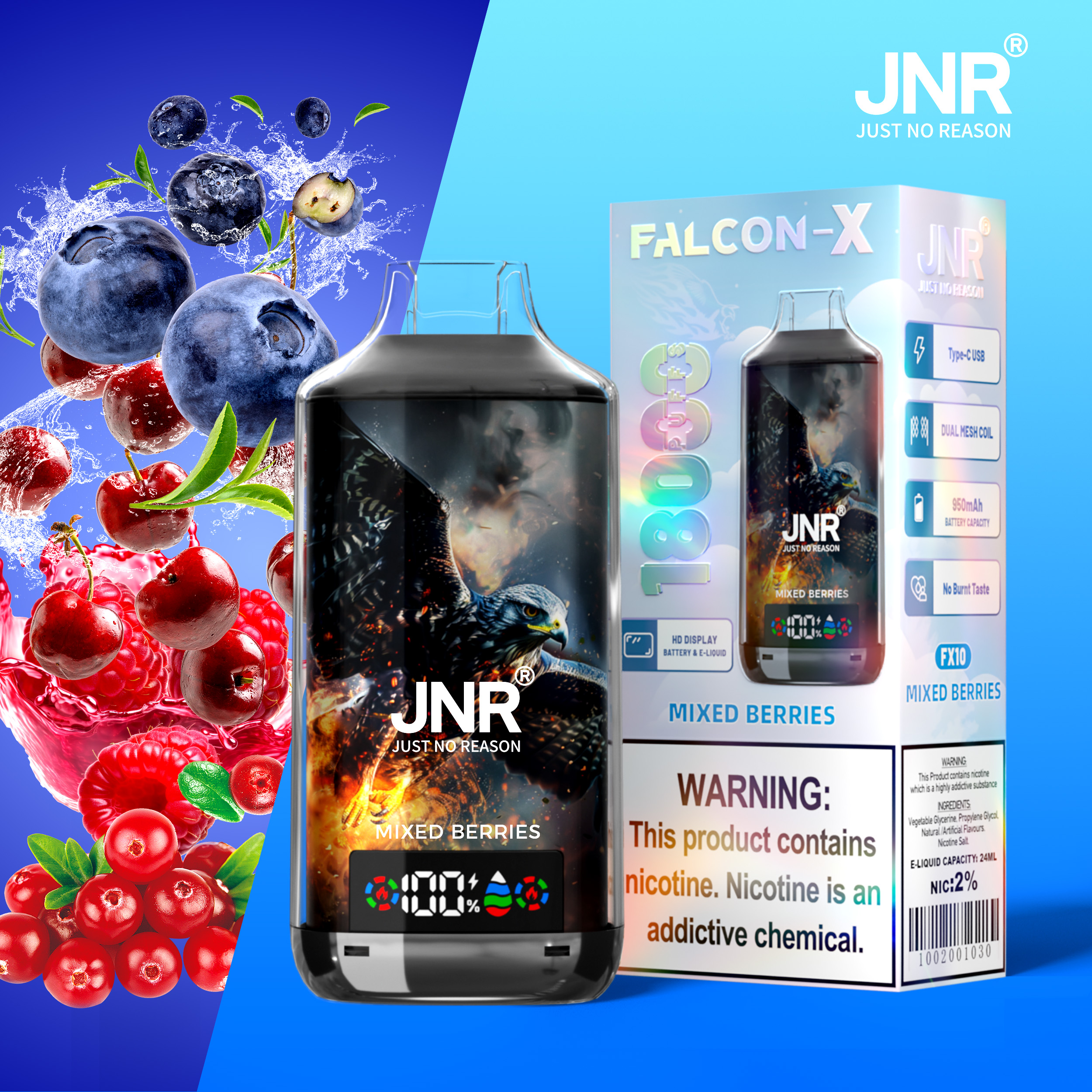 JNR Falcon X 18000 Puffs