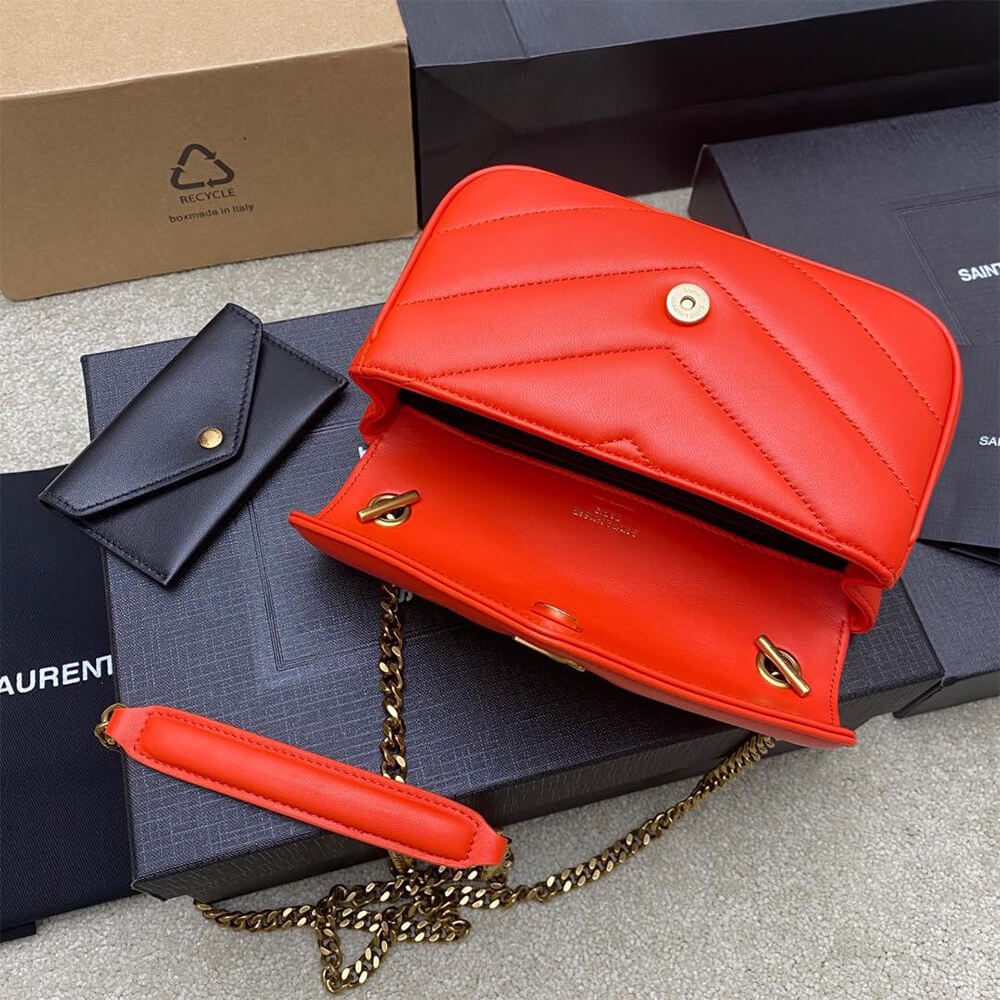 YSL Loulou Mini Bag in Lambskin1:1High-quality replica