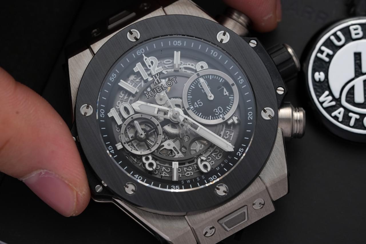 Hublot Replica 11 Watch Big Bang Unico Black Bezel Factory BBF 44mm - Top club
