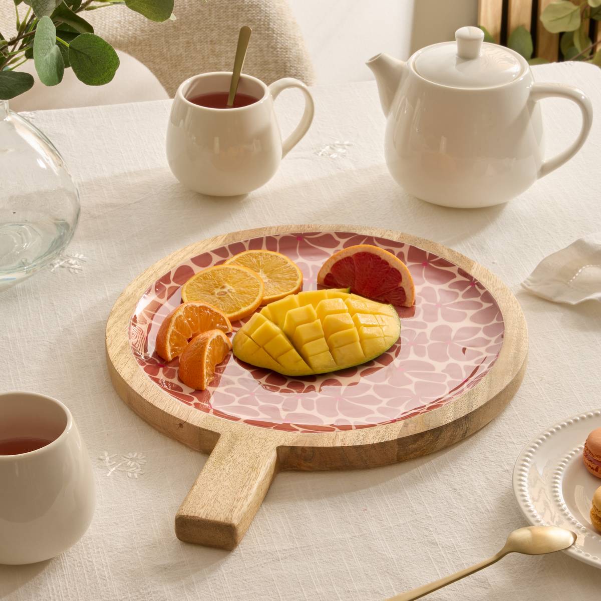 Plate"Inaya" Mango, 39.5x31 cm