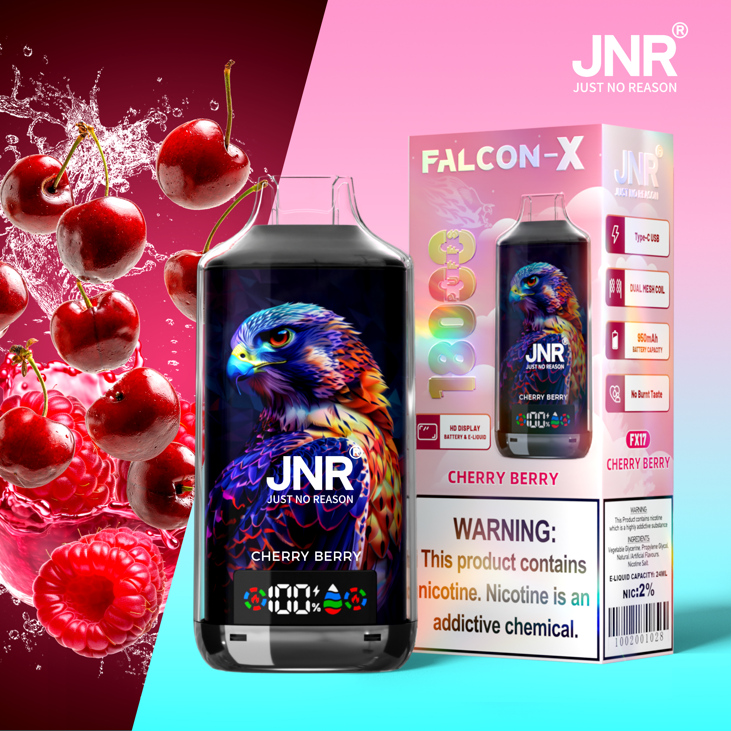 JNR Falcon X 18000 Puffs