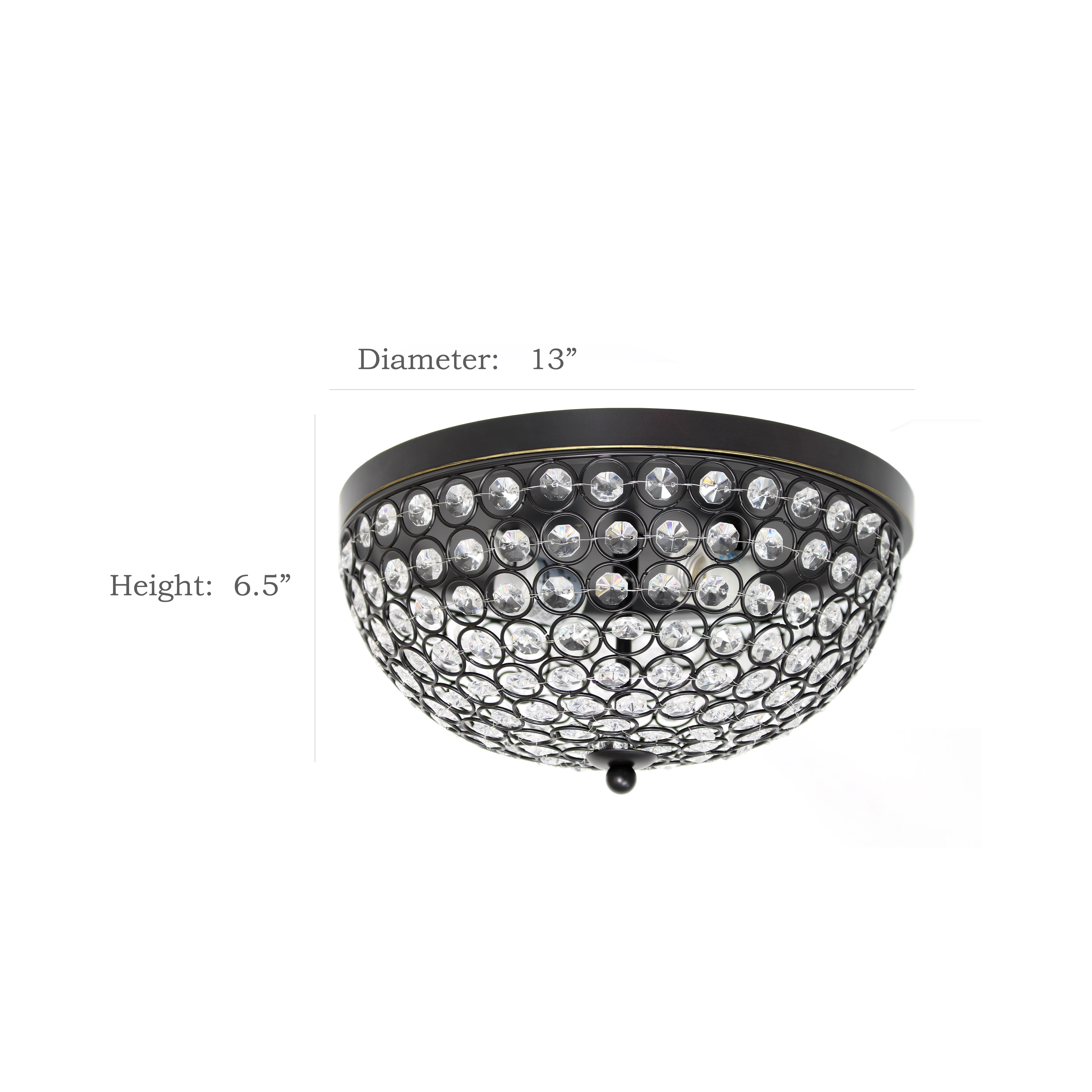 Elegant Designs Elipse Crystal 13