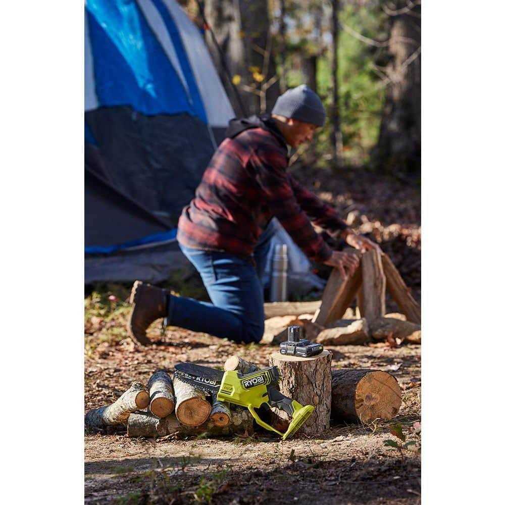 RYOBI ONE+ HP 18V Brushless 6 in Compact Pruning Mini Chainsaw - Image 5 RYOBI ONE+ HP 18V Brushless 6 in Compact Pruning Mini Chainsaw - Image 5