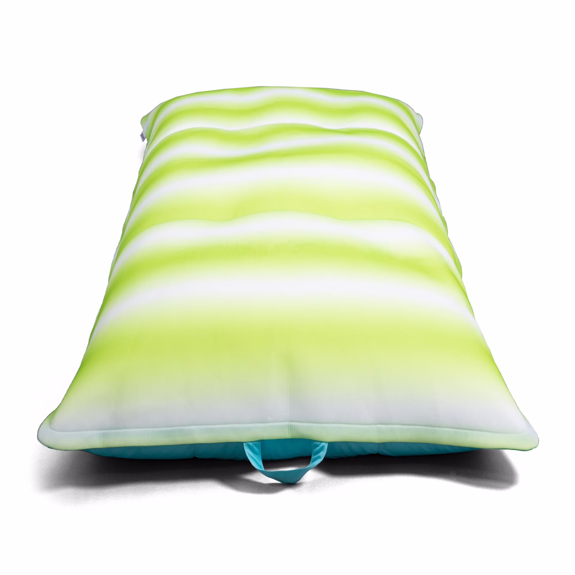 Big Joe Lagoon Lounger No Inflation Needed Pool Float, Americana Nautical Stripe Double Sided Mesh, Quick Draining Fabric, 5 feet Giant - Image 3