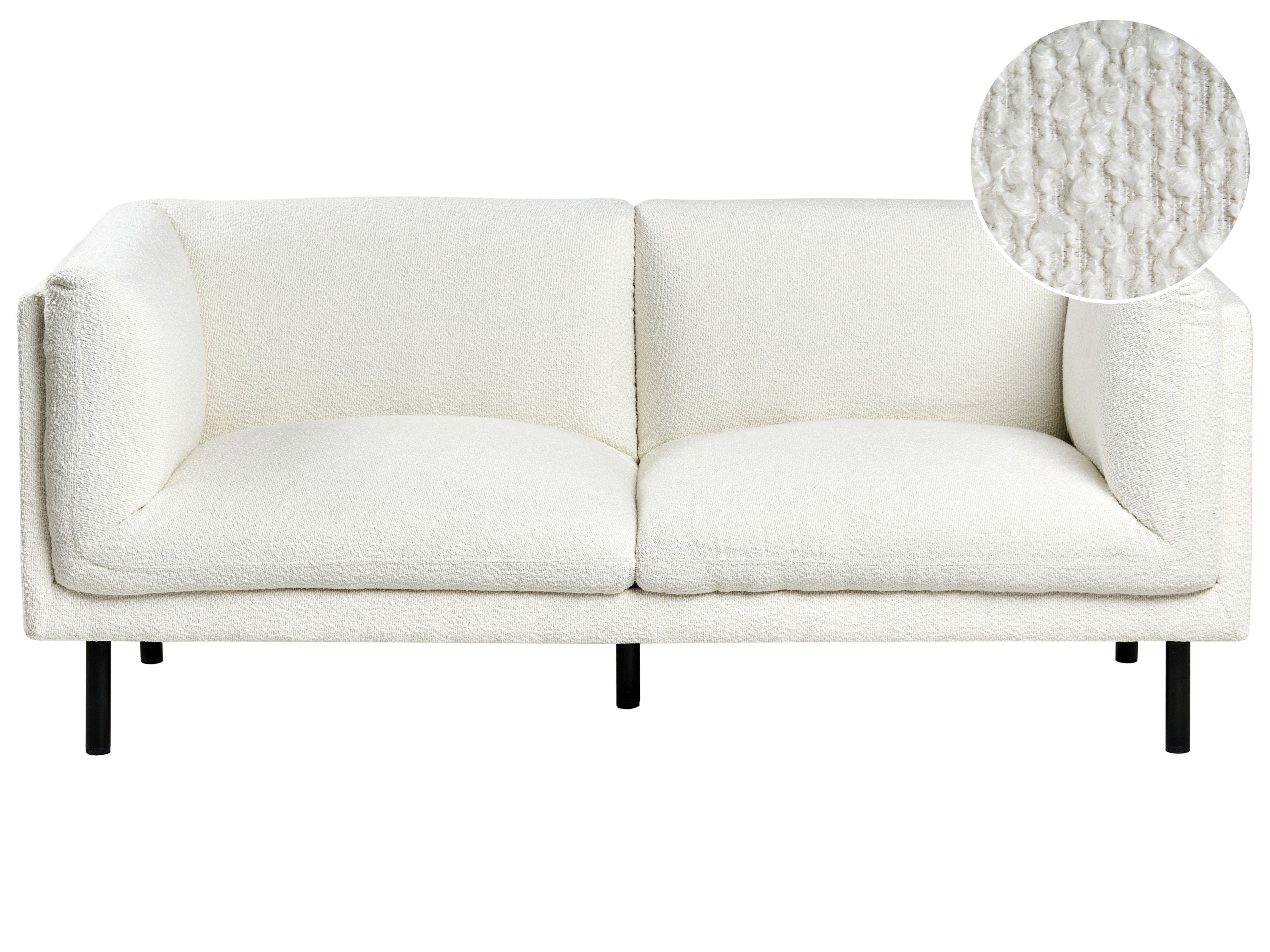 Sofa 2 Seater VORGOD Boucle Off-White